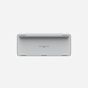 Logitech MX Keys Mini for Mac Blanc - Clavier Bluetooth QWERTY Anglais, rétroéclairage LED, Batterie 1130mAh, compatible macOS/iPadOS/iOS - Miniature 3
