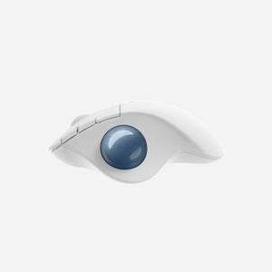 Logitech 910-006438 Souris Trackball Droitier RF sans fil + Bluetooth, 2000 DPI, 5 Boutons programmables, 2.4 GHz, Blanc, Piles AA, Windows/macOS/Linux - Miniature 5