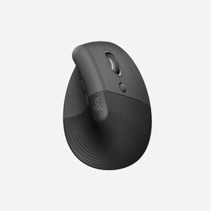 Logitech Lift for Business Graphite - Souris Ergonomique Verticale sans Fil RF + Bluetooth 4000 DPI - 4 Boutons Programmables - Autonomie 24 Mois - Miniature 2