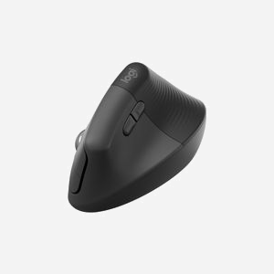 Logitech Lift for Business Graphite - Souris Ergonomique Verticale sans Fil RF + Bluetooth 4000 DPI - 4 Boutons Programmables - Autonomie 24 Mois - Miniature 3