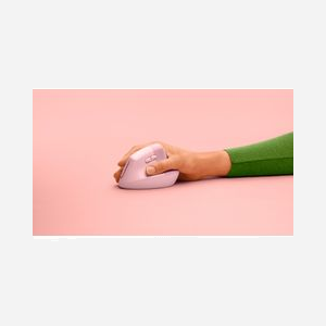 Logitech Lift - Souris Verticale Ergonomique 4000 DPI RF sans fil + Bluetooth - 4 Boutons Programmables - Rose - Pile AA - Windows/macOS/Linux/Android/iOS - Miniature 5