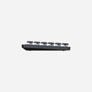 Logitech 920-010748 Clavier Bureau QWERTZ Allemand, RF sans fil + Bluetooth, Rétroéclairage LED Blanc, Batterie 1500mAh, Graphite/Gris - Miniature 4