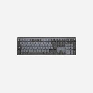 Logitech 920-010749 Clavier Bureau RF Sans Fil + Bluetooth QWERTZ Allemand Graphite/Gris, Switches Logitech Linear, Rétroéclairage LED Blanc - Miniature 4