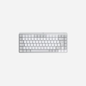 Logitech 920-010795 Clavier Bureau Bluetooth AZERTY Français Gris/Blanc, Switch Mécanique Tactile, Rétroéclairage LED Blanc, Batterie 1500mAh - Miniature 3