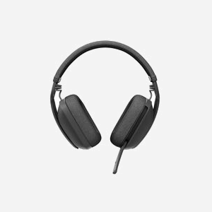 Logitech Zone Vibe Wireless UC - Casque Circum-Aural Bluetooth 5.2, Portée 30m, Microphone Boom Omnidirectionnel, Autonomie 20h, Graphite, 185g - Miniature 2