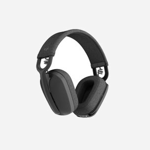 Logitech Zone Vibe Wireless UC - Casque Circum-Aural Bluetooth 5.2, Portée 30m, Microphone Boom Omnidirectionnel, Autonomie 20h, Graphite, 185g - Miniature 3
