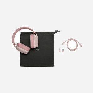 Logitech Zone Vibe Wireless UC Rose - Casque Binaural Bluetooth 5.2, Portée 30m, Micro Omnidirectionnel, Autonomie 20h, USB-C - Miniature 3