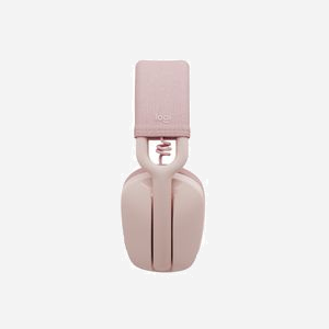 Logitech Zone Vibe 100 Rose - Casque sans fil Bluetooth 5.2 - Portée 30m - Microphone Boom Omnidirectionnel - Autonomie 20h - 20-20000 Hz