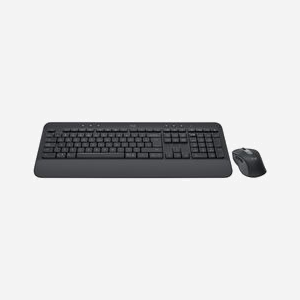 Logitech Signature MK650 for Business - Ensemble Clavier QWERTY US International & Souris Bluetooth, 4000 DPI, Logi Bolt USB, Graphite - Miniature 5