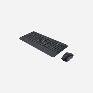 Logitech Ensemble Clavier QWERTZ (Tchèque/Slovaque) + Souris Bluetooth Graphite: MK650 for Business, 4000 DPI, Logi Bolt, Autonomie 24/36 mois