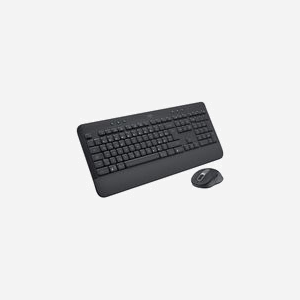 Logitech Ensemble Clavier QWERTZ (Tchèque/Slovaque) + Souris Bluetooth Graphite: MK650 for Business, 4000 DPI, Logi Bolt, Autonomie 24/36 mois - Miniature 2