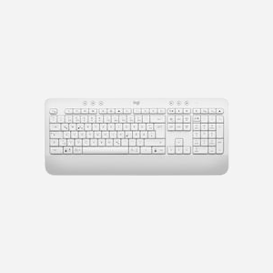 Logitech Ensemble Clavier QWERTZ Allemand + Souris Bluetooth, Récepteur USB Logi Bolt, 4000 DPI, Autonomie 24-36 mois, Blanc - Miniature 2