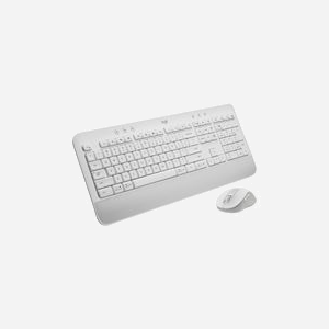 Logitech Signature MK650 for Business - Ensemble Clavier QWERTY US Intl. + Souris - Bluetooth/Logi Bolt - 4000 DPI - Blanc - Miniature 1