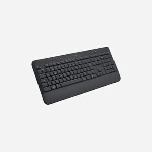 Logitech Signature K650 Graphite - Clavier Bluetooth QWERTZ Allemand, Portée 10m, Autonomie 36 mois, Compatible Windows/macOS/Linux/Android/iOS/ChromeOS - Miniature 4