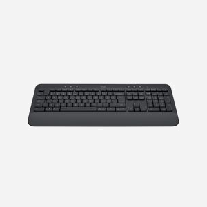 Logitech Signature K650 - Clavier Bureau Bluetooth Graphite QWERTZ Hongrois - Repose-poignets, Touches multimédia, Portée 10m, Autonomie 36 mois, Windows/macOS/Linux/Android/iOS - Miniature 4