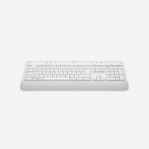 Logitech Signature K650 Clavier Bluetooth QWERTZ Tchèque Blanc : Membrane, Pavé Numérique, Portée 10m, Bluetooth 5.1, Autonomie 36 mois, Compatible Windows/macOS/Linux/Android/iOS - Miniature 2
