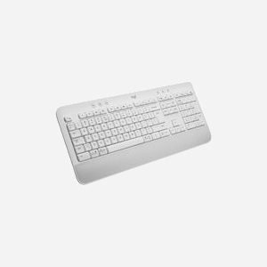Logitech Signature K650 Clavier Bluetooth QWERTZ Tchèque Blanc : Membrane, Pavé Numérique, Portée 10m, Bluetooth 5.1, Autonomie 36 mois, Compatible Windows/macOS/Linux/Android/iOS - Miniature 4