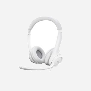 Logitech H390 Casque USB filaire Binaural Supra-Aural Blanc, HP 20-20000Hz, Micro Boom 100-10000Hz, suppression de bruit, câble 1.9m, 197g - Miniature 2