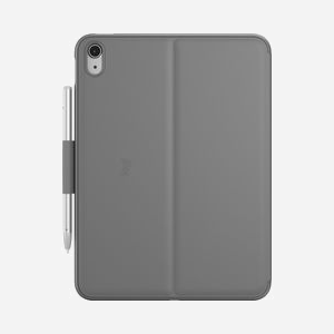 Logitech Slim Folio Oxford Grey - Étui Clavier AZERTY Bluetooth LE pour iPad (10th gen) - Touches Raccourcis iPadOS, Angles 58°/10°, Porte-Stylet - Miniature 4