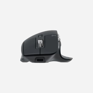 Logitech MX Master 3S for Business - Souris Laser 8000 DPI, RF sans fil + Bluetooth, 7 Boutons Programmables, Batterie 500mAh, Graphite, Compatible Windows/macOS/Linux - Miniature 3