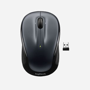 Logitech M325s Souris Optique sans Fil RF 1000 DPI Ambidextre 5 Boutons Noire - Portée 10m, Autonomie 18 mois, Compatible Windows/macOS/Linux/ChromeOS - Miniature 2