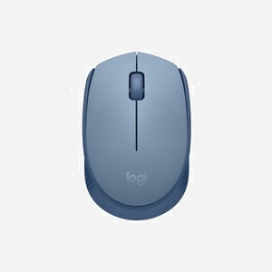 Logitech M170 Souris Optique Sans Fil RF 2.4GHz, 3 Boutons, Ambidextre Bleu, Récepteur Nano USB Type-A, Compatible Windows/macOS/ChromeOS - Miniature 1