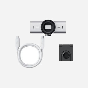 Logitech 960-001554 Webcam 4K Ultra HD, 3840x2160 pixels, 30 ips, USB 3.2 Gen 1, Zoom 4x, Double Micro, Compatible Windows/macOS/ChromeOS