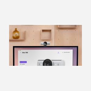 Logitech 960-001554 Webcam 4K Ultra HD, 3840x2160 pixels, 30 ips, USB 3.2 Gen 1, Zoom 4x, Double Micro, Compatible Windows/macOS/ChromeOS - Miniature 5