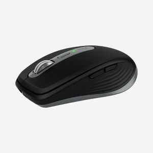 Logitech MX Anywhere 3S for Mac - Souris Laser 8000 DPI RF sans fil + Bluetooth - 6 Boutons - Batterie 500mAh - macOS/iPadOS - Graphite/Noir - 99g - Miniature 4