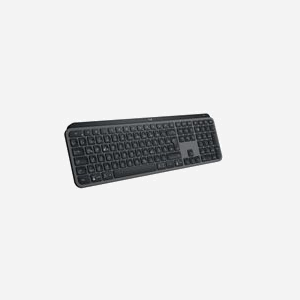 Logitech MX Keys S Graphite - Clavier QWERTZ sans fil RF/Bluetooth, touches ciseaux, rétroéclairage LED blanc, compatible Windows/macOS/Linux/Android/iOS - Miniature 1