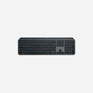 Logitech MX Keys S Graphite - Clavier QWERTZ sans fil RF/Bluetooth, touches ciseaux, rétroéclairage LED blanc, compatible Windows/macOS/Linux/Android/iOS - Miniature 3