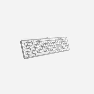 Logitech MX Keys S - Clavier sans Fil QWERTZ Aluminium Blanc - Bluetooth/RF - Switch Ciseaux - Rétroéclairage LED Blanc - Batterie 1500mAh - Compatible Windows/macOS/Linux/Android/iOS - Miniature 2