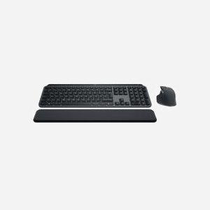 Logitech 920-011606 Ensemble Clavier QWERTZ Allemand + Souris Graphite RF sans fil/Bluetooth, Rétroéclairage LED, Batterie intégrée, USB-C, Compatible Windows/macOS/Linux - Miniature 2