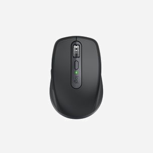 Logitech MX Anywhere 3S for Business - Souris Laser 8000 DPI RF sans fil/Bluetooth, 6 Boutons Programmables, Batterie 500 mAh, Graphite, Windows/macOS/Linux/Android/iOS - Miniature 1