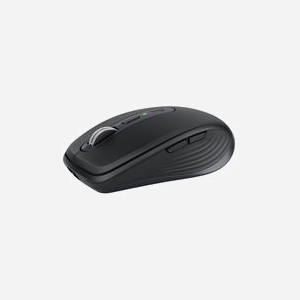 Logitech MX Anywhere 3S for Business - Souris Laser 8000 DPI RF sans fil/Bluetooth, 6 Boutons Programmables, Batterie 500 mAh, Graphite, Windows/macOS/Linux/Android/iOS - Miniature 2