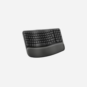 Logitech 920-012327 : Clavier Bureau Sans Fil RF + Bluetooth, QWERTZ Allemand, Membrane, Graphite, Portée 10m, Windows/macOS/Linux/Android/ChromeOS - Miniature 4