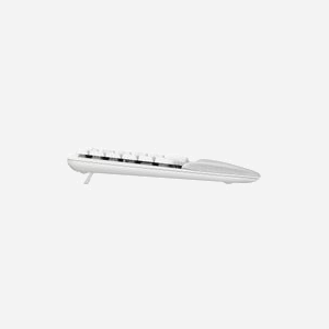 Logitech Wave Keys - Clavier Bureau Sans Fil RF + Bluetooth, QWERTZ Allemand, Mémoire 256 Ko, Portée 10m, Compatible Windows/macOS/Linux/Android/ChromeOS - Miniature 2