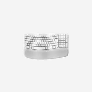 Logitech Wave Keys - Clavier Bureau Sans Fil RF + Bluetooth, QWERTZ Allemand, Mémoire 256 Ko, Portée 10m, Compatible Windows/macOS/Linux/Android/ChromeOS - Miniature 3