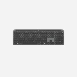 Clavier Logitech Signature Slim K950 QWERTZ Graphite - Sans Fil RF + Bluetooth 5.1 - Commutateur Ciseaux - Rétroéclairage - Compatible Windows/macOS/Linux/Android/iOS - Miniature 2