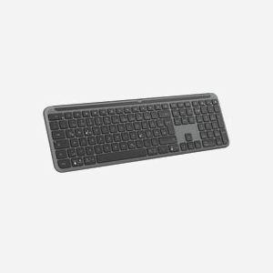 Clavier Logitech Signature Slim K950 QWERTZ Graphite - Sans Fil RF + Bluetooth 5.1 - Commutateur Ciseaux - Rétroéclairage - Compatible Windows/macOS/Linux/Android/iOS - Miniature 3