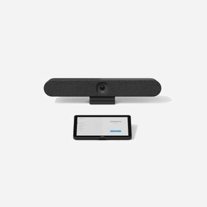 Logitech Rally Bar Huddle Graphite - Système visioconférence 4K Ultra HD, zoom 4x, HP 8W, WiFi, Bluetooth, HDMI, USB, écran tactile 10.1", portée micro 7m - Miniature 3