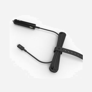 DELL Adaptateur Secteur USB-C 65W pour Ordinateur Portable, Alimentation Auto, Connecteur USB-C, Noir, Référence 450-AFLE - Miniature 1