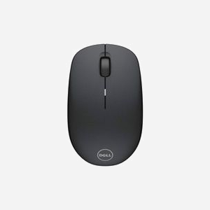 DELL Souris sans fil WM126 Noire, Optique 1000 DPI, 3 Boutons, RF sans fil, Ambidextre, Alimentation Pile AA, Compatible Windows/Linux/Android