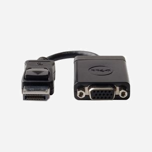 DELL Adaptateur DisplayPort Femelle vers VGA Femelle - Version 1.1a, Résolution 1920x1200, Modes vidéo 1080p, Noir - Référence DANBNBC084 - Miniature 2
