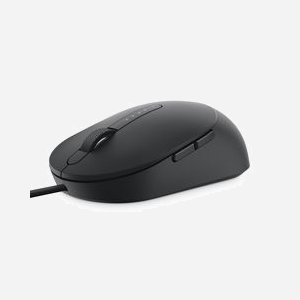 DELL MS3220-BLK Souris Laser 3200 DPI USB Type-A Ambidextre 5 Boutons Programmables 4 Modes DPI Compatible Windows/Linux/Android/ChromeOS - Miniature 1