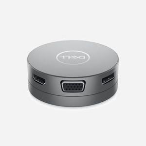 DELL Adaptateur Mobile USB-C DA310 : 2x USB-A, 1x USB-C (Power Delivery 90W), HDMI 2.0 (4K 60Hz), DisplayPort 1.4, VGA, RJ-45, Compatible Windows/macOS/Linux - Miniature 3