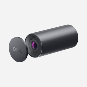 DELL Webcam UltraSharp WB7022-DEMEA 4K, Capteur CMOS 8.3MP, Zoom Numérique 5x, USB, Aluminium Noir, 3840x2160 60 ips - Miniature 2