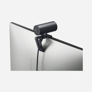 DELL Webcam UltraSharp WB7022-DEMEA 4K, Capteur CMOS 8.3MP, Zoom Numérique 5x, USB, Aluminium Noir, 3840x2160 60 ips - Miniature 4
