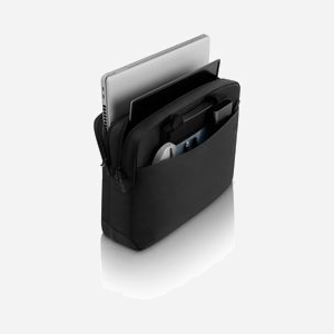 DELL Sacoche EcoLoop Pro CC5623 pour ordinateur portable jusqu'à 15" (38,1cm), EVA, plastique & tissu noirs, bandoulière amovible, 39.1x10.1x27.9mm, 620g - Miniature 4