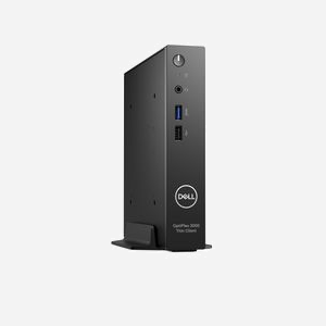 DELL OptiPlex 3000 Thin Client - Intel Celeron N5105 2GHz, 8GB DDR4 2933MHz, 64GB eMMC, Intel UHD Graphics, Wi-Fi 6, Wyse ThinOS - Miniature 3